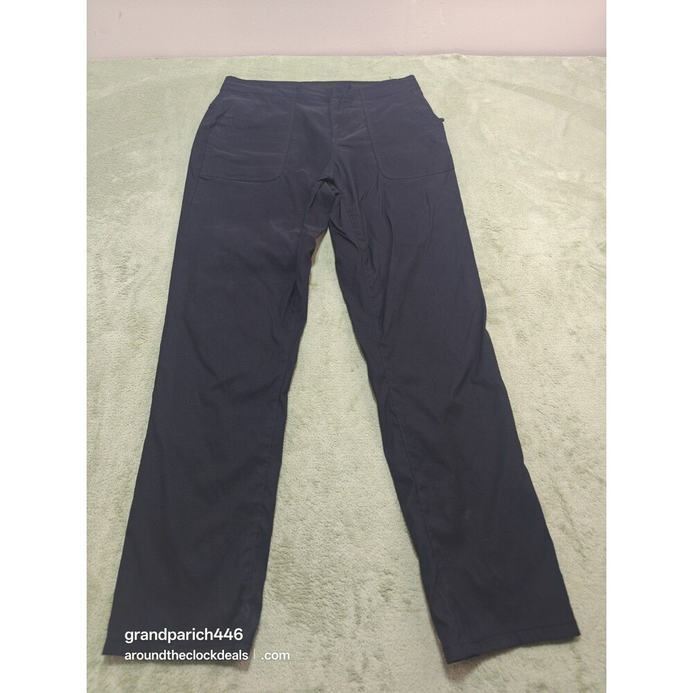 Hurley Womens Pants Sz 10 30 Black Elastic Waist Active Stretch Outdoor Cargo